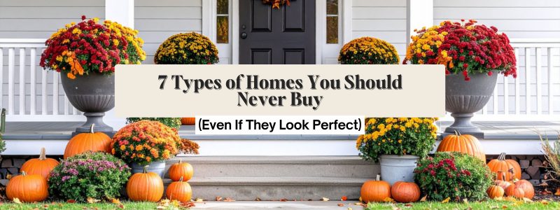 7 Types of Homes You Should Never Buy